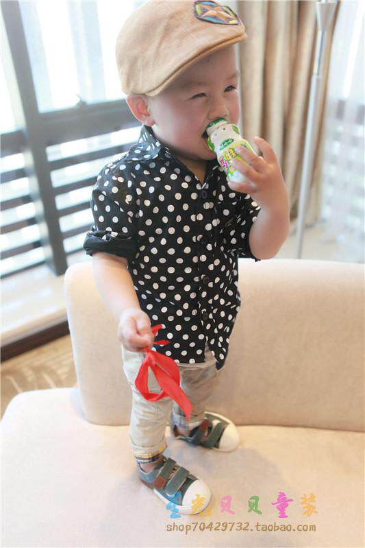 Chemise garcon à manche longue - Ref 2079046 Image 8