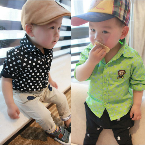 Chemise garcon à manche longue - Ref 2079046 Image 6