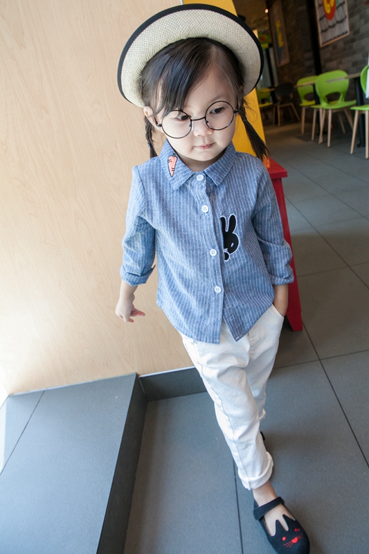 Chemise enfant à manche longue - Ref 2082987 Image 7