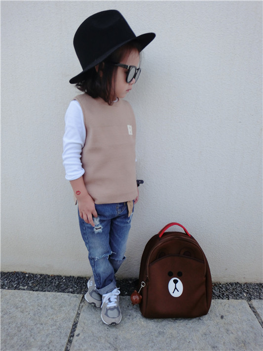 Gilet enfant en mélange - Ref 2068507 Image 8