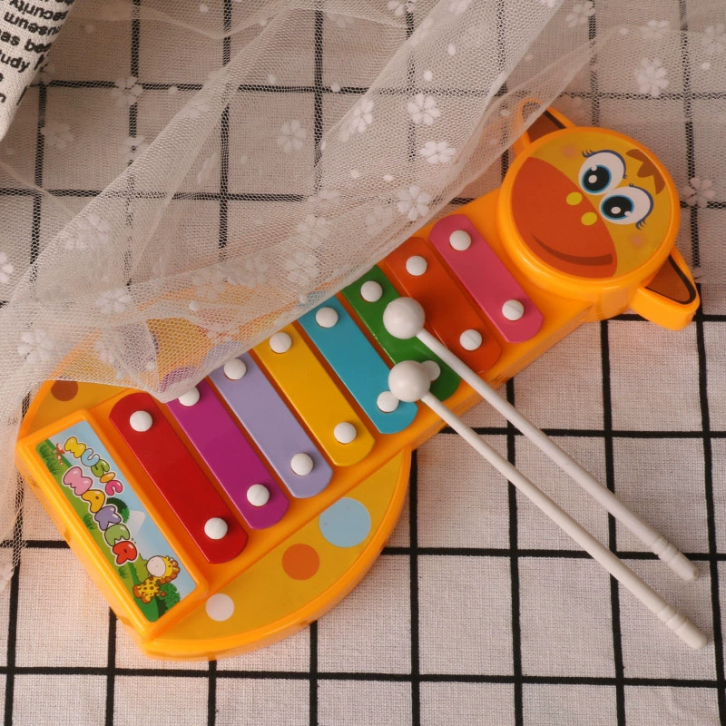 Baby tám tông đồ chơi piano trẻ em nhạc cụ gõ piano hươu cao cổ bé giáo dục sớm âm nhạc khai sáng đồ chơi giáo dục - Đồ chơi âm nhạc / nhạc cụ Chirldren