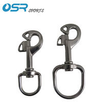 Diving blind hook SS316 single-head rotating hook Bolt snap hook technical diving accessories