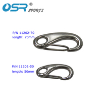 Diving technology diving jacket back fly side hanging accessories 316 stainless steel egg hook SS316 clip