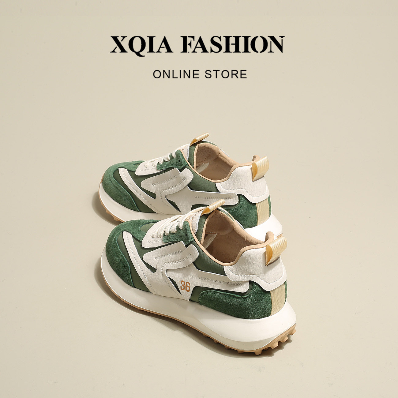 Temperament ~ Conspiculess Old Daddy Shoes Women Harbor Wind Ins Surge Sports Women Shoes Spring 2022 Exploits Huafagan Shoes Woman