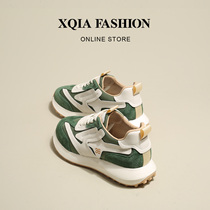 Temperament Fan ~ Skinny Torre Shoes Women's Hong Kong Wind ins Tide Sports Women's Shoes Spring 2022 Explosions Waffle Forrest Gump Shoes Women