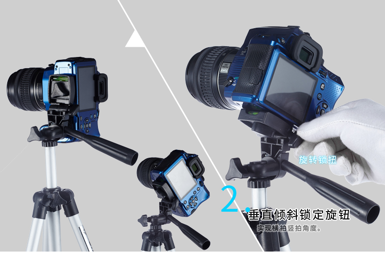 Máy ảnh DSLR TF-3110 giá ba chân nhỏ ổn định thẻ di động chụp ảnh video điện thoại di động tam giác khung PTZ - Phụ kiện máy ảnh DSLR / đơn bàn phím cho ipad mini