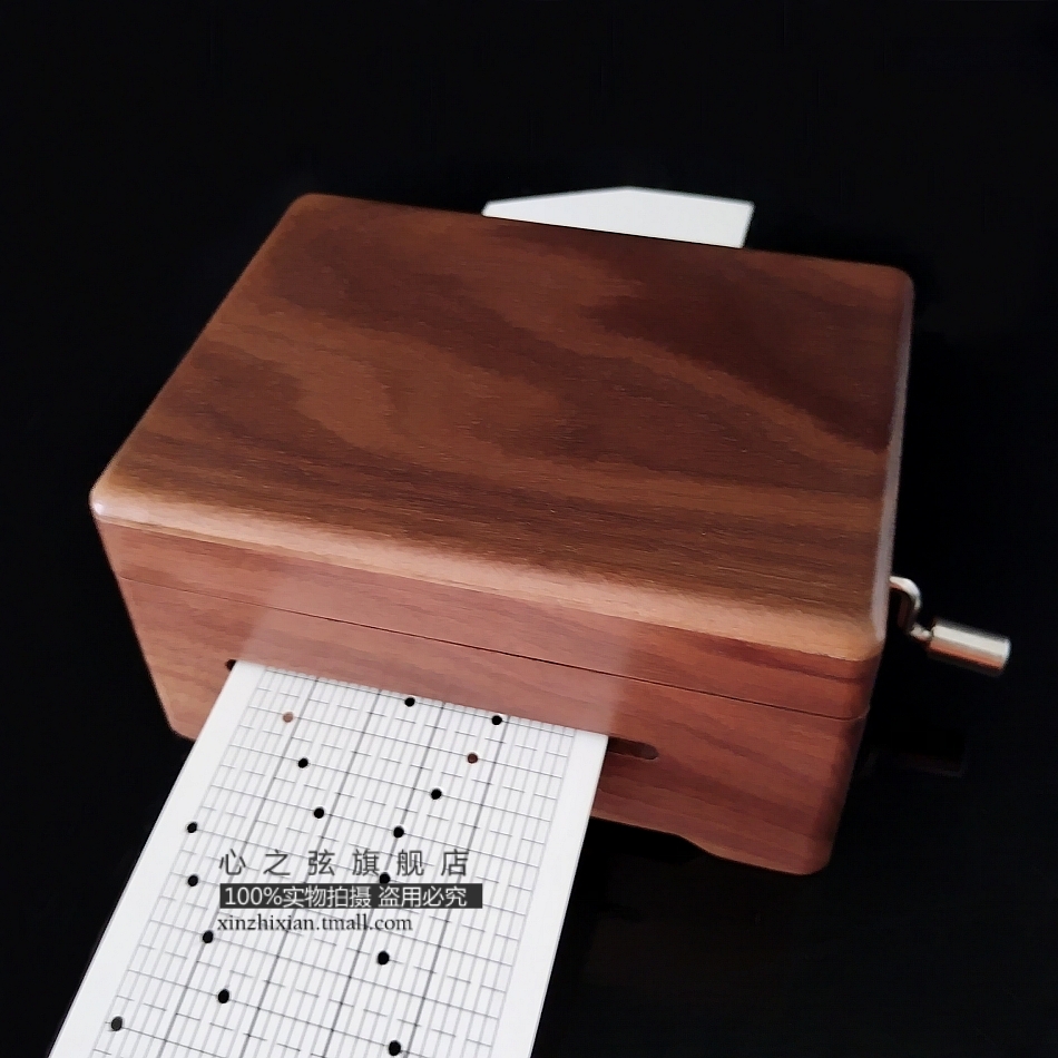 30 Soundshake Handtape Octasonic Box Woody DIY Music Box Boyfriend Girl Birthday Gift Hitachi brass Custom-Taobao