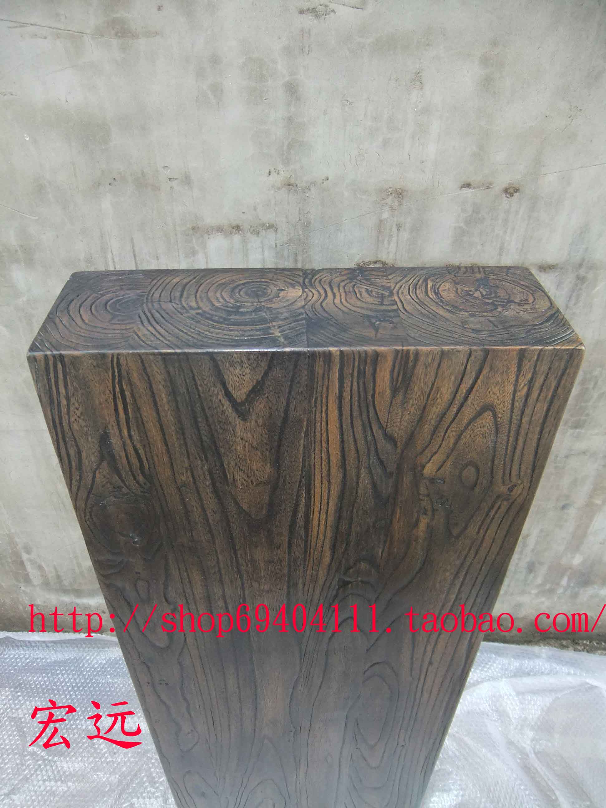 Elm đồ nội thất thanh quầy bàn tùy chỉnh mặt bàn gỗ rắn ván cũ tấm trang trí bàn ăn - Bàn / Bàn 	mẫu bàn ghế gỗ phòng khách cổ điển