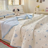 Двусторонная хлопковая стеганая простыня, делается под заказ