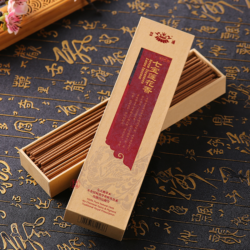 See Su recommended Qibao Lotus incense incense line incense Natural Huitong Mr Fu Jingliang study Ritual Buddha meditation Meditation Meditation and recuperation
