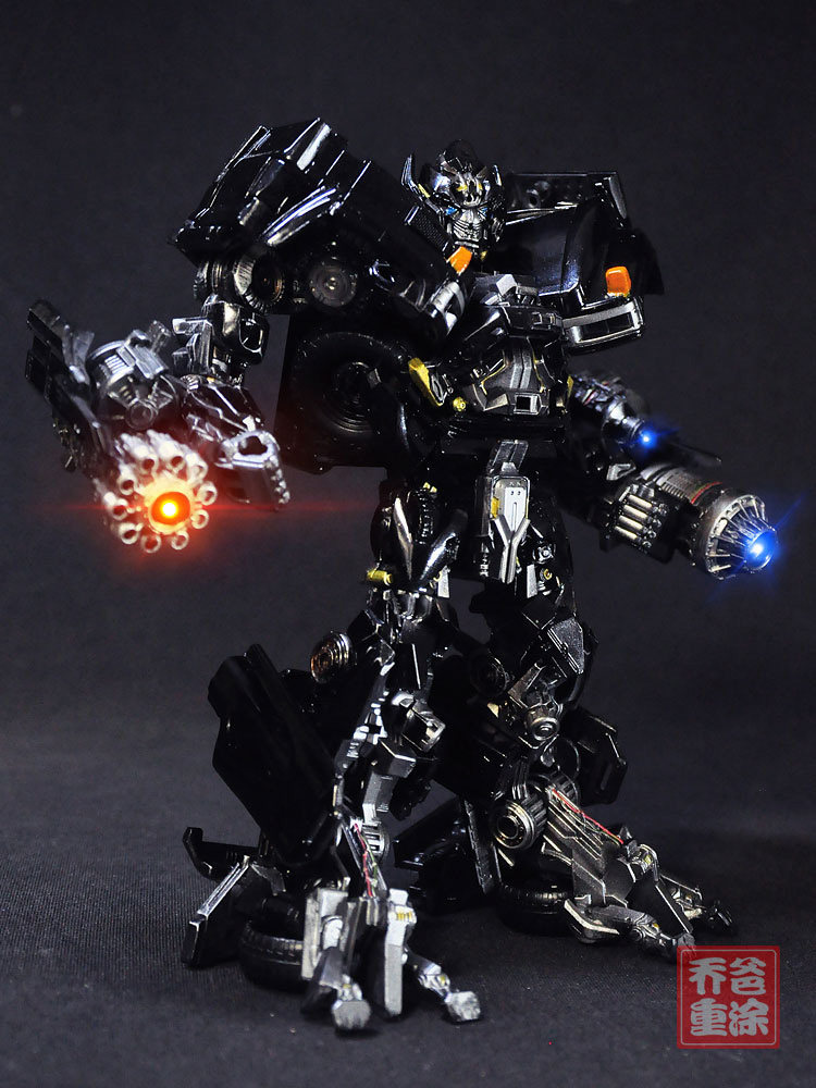 Трансформер 乔爸 重涂 变形金刚 孩之宝 studio series 10周年 ss14  v级铁皮