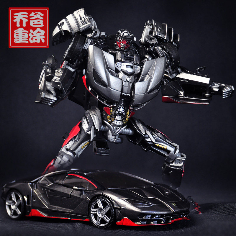 Joe Dad repainted Transformers 5 movie hot break D-class Hasbro genuine color change color