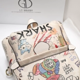 Милый рюкзак, вместительная и большая сумка через плечо для отдыха, Гонконг, с медвежатами