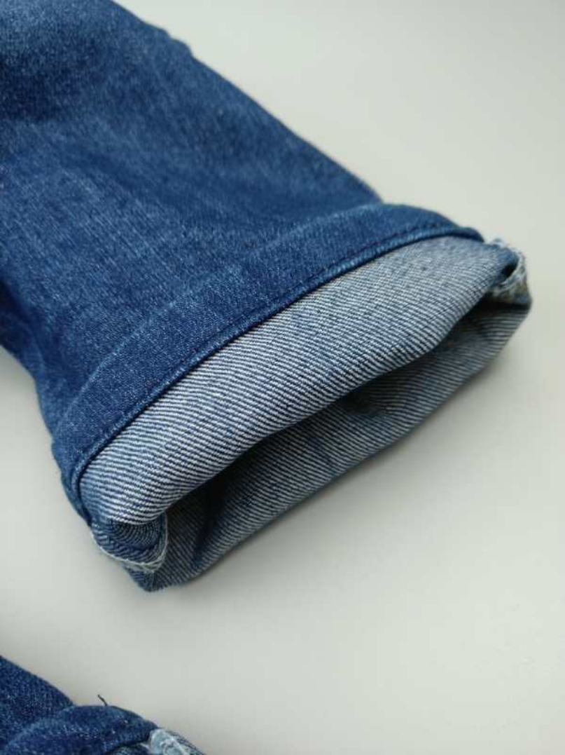 Quần yếm nam denim mới 1-2-3 tuổi 4 trẻ em xuân hè quần tây nữ quần jeans bé gái thủy triều quần áo trẻ em nam