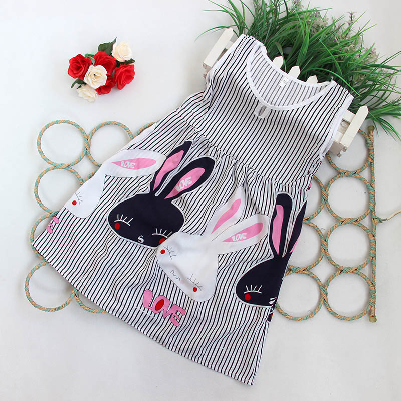 Trẻ em bông lụa váy cô gái mùa hè ăn mặc yếm trong nhân tạo bông nhỏ trẻ em lớn gió quốc gia váy lụa