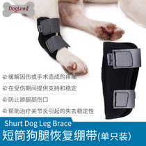 Foreign trade pet dog anti-licking joint fixation recovery dog leg cover auxiliary strap leg bracket short leg sheath correction