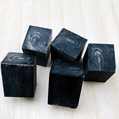 Натуральный черный бык -рог сырье ручка ножа рог Jerko Solid Seament Материалы японская стиль иво