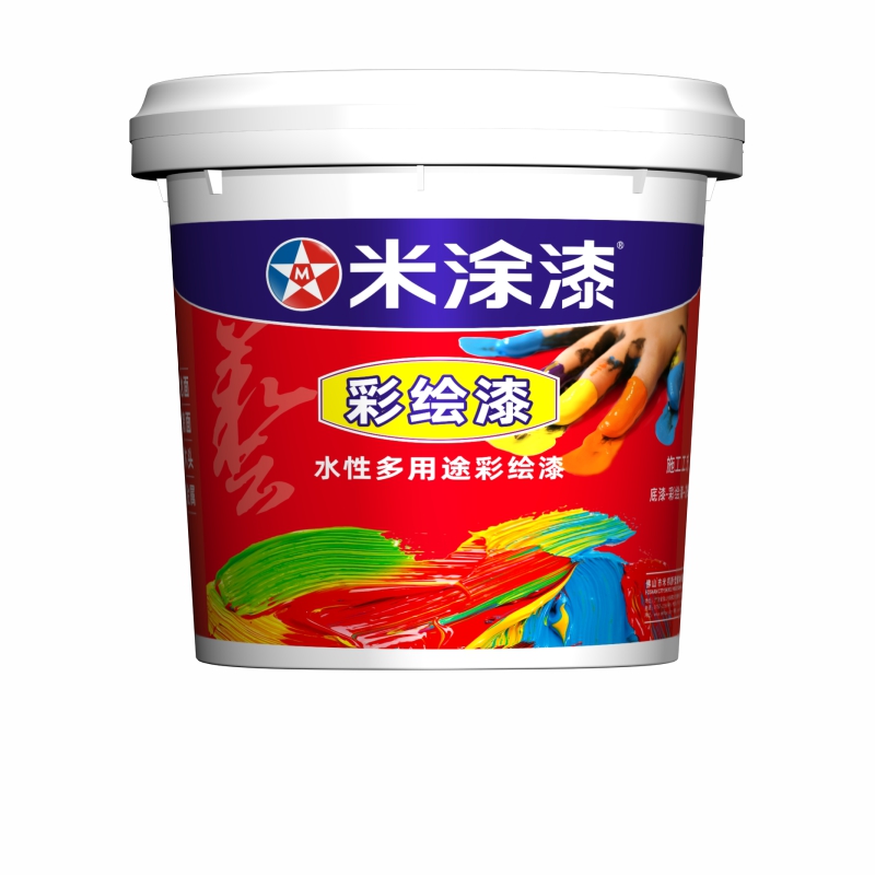 Painted paint wall graffiti paint kindergarten tire paint ground water-based paint wood flowerpot paint waterproof and sunscreen