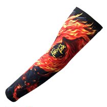 Summer ice cool hand sleeve Ice Silk arm sleeve breathable motorcycle riding long arm sleeve men and women