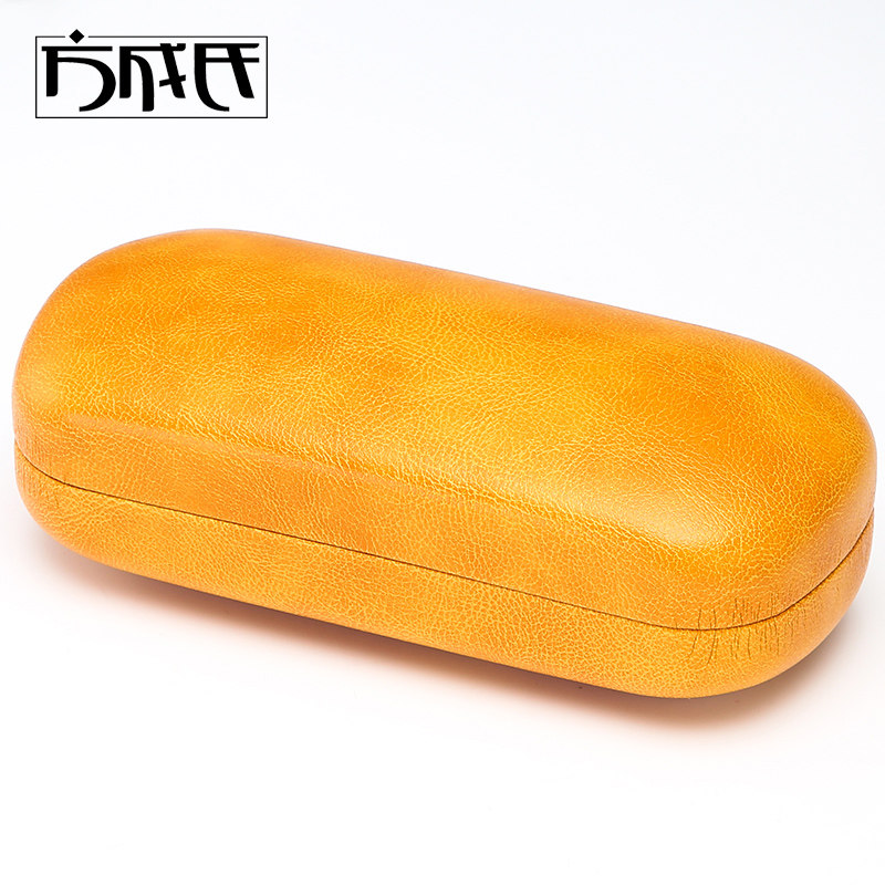 Glasses box female minimalist creative retro-resistant portable male frosted corticoid sunglasses to contain the sun myopia eye box