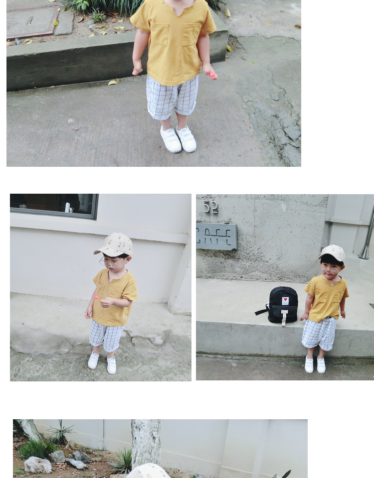 Một chiếc áo thun cotton mùa hè chất lượng mới của Xiaoxuan Áo thun cotton cổ tay trẻ em cotton tay ngắn co giãn quần áo sành điệu cho be gái