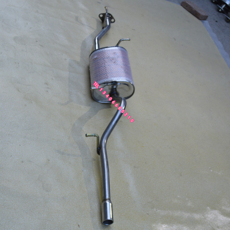 Adapted Chang'an Star 0 8 displacement 6363C3 exhaust pipe rear section 6363C car pure stainless steel silencer