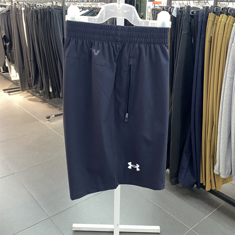 Authentic under Armour 2025 Summer Men's Woven Shorts 22500214-001-408 Authentic under Armour 2025 Summer Men's Woven Shorts 22500214-001-408