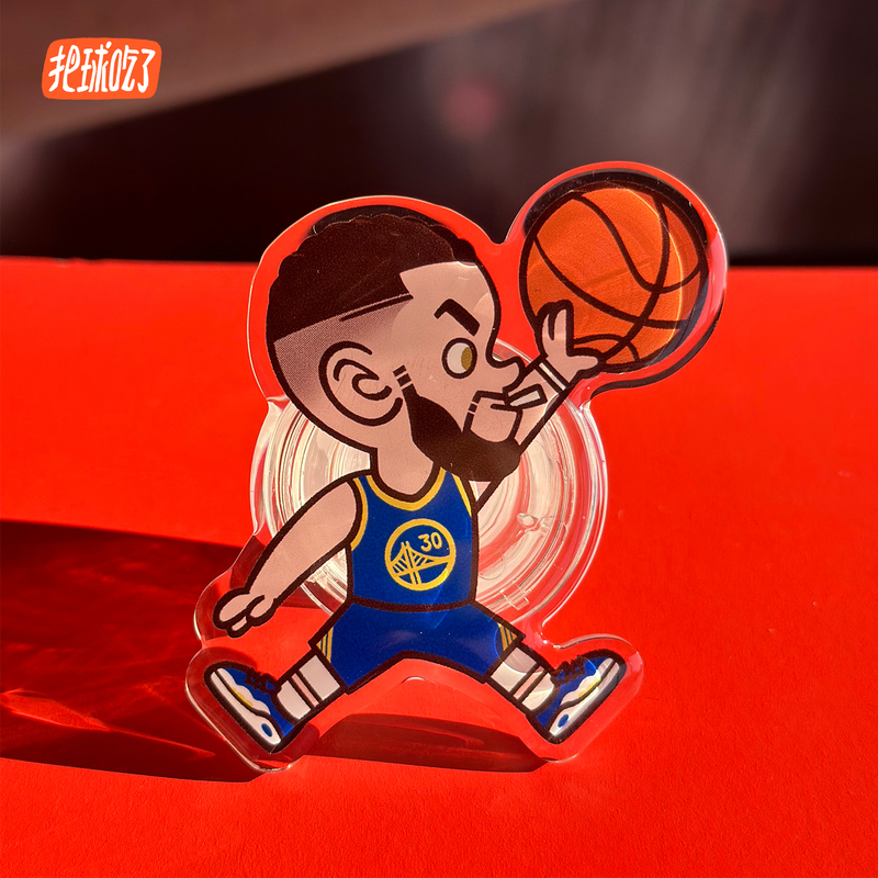 Eat the Ball Original Star Illustration Phone Airbag Holder Curry James Kobe Irving Thompson Eat the Ball Original Star Illustration Phone Airbag Holder Curry James Kobe Irving Thompson