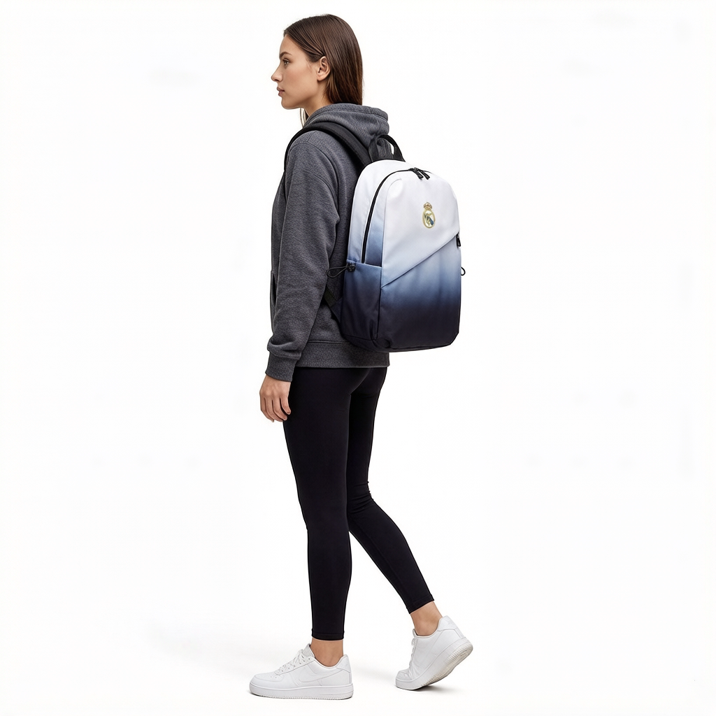 фанатская атрибутика 皇马双肩背包书包休闲户外背包皇马球迷用品纪念品周边皇马包 3