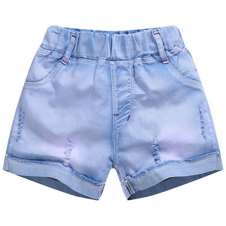 Cô gái quần short denim 2018 trẻ em mùa hè của quần 3-5-7-9-11 tuổi lớn trẻ em 13 cô gái mỏng quần trẻ em