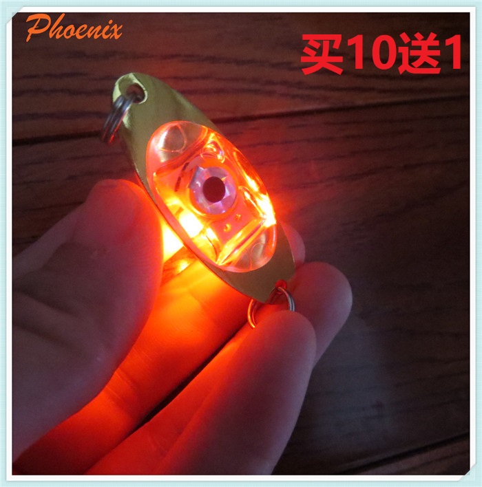 Foreign trade fish luring lights, underwater lights, underwater fish collection lights, fishing artifacts, fishing lights, super bright waterproof night fishing