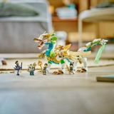 Подлинный Lego Boys 80047 Long Xiaojiao's Guardian Dragon Warfrection Goku xia xia boy собрал игрушки