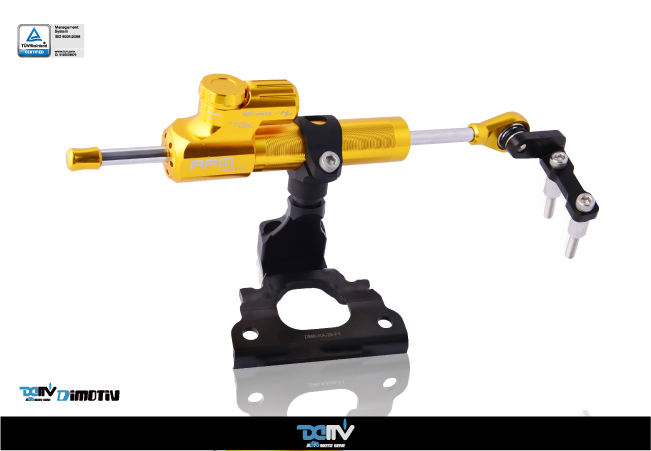 KAWASAKI NINJA NINJA650 Titanium ruler mounting base damper set Anti-shake head