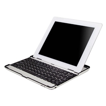Apple Apple iPad 2 3 4 Aluminum alloy ultra-thin Bluetooth keyboard Tablet Universal wireless black and white