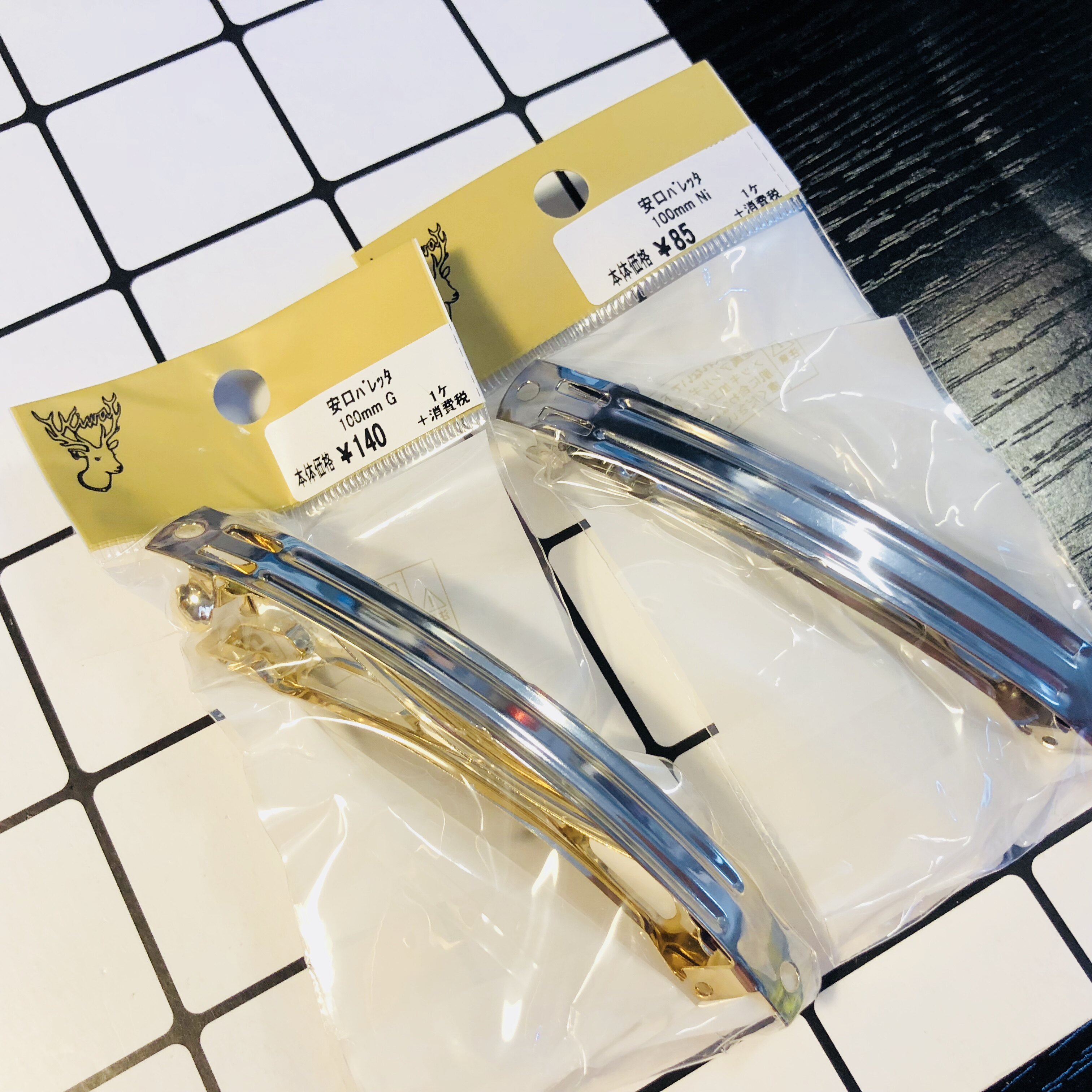 Shun Feng Spot Japan Kiwa Expensive and metal spring hairpin 100mm hair accessories Jewelry Diy Accessories