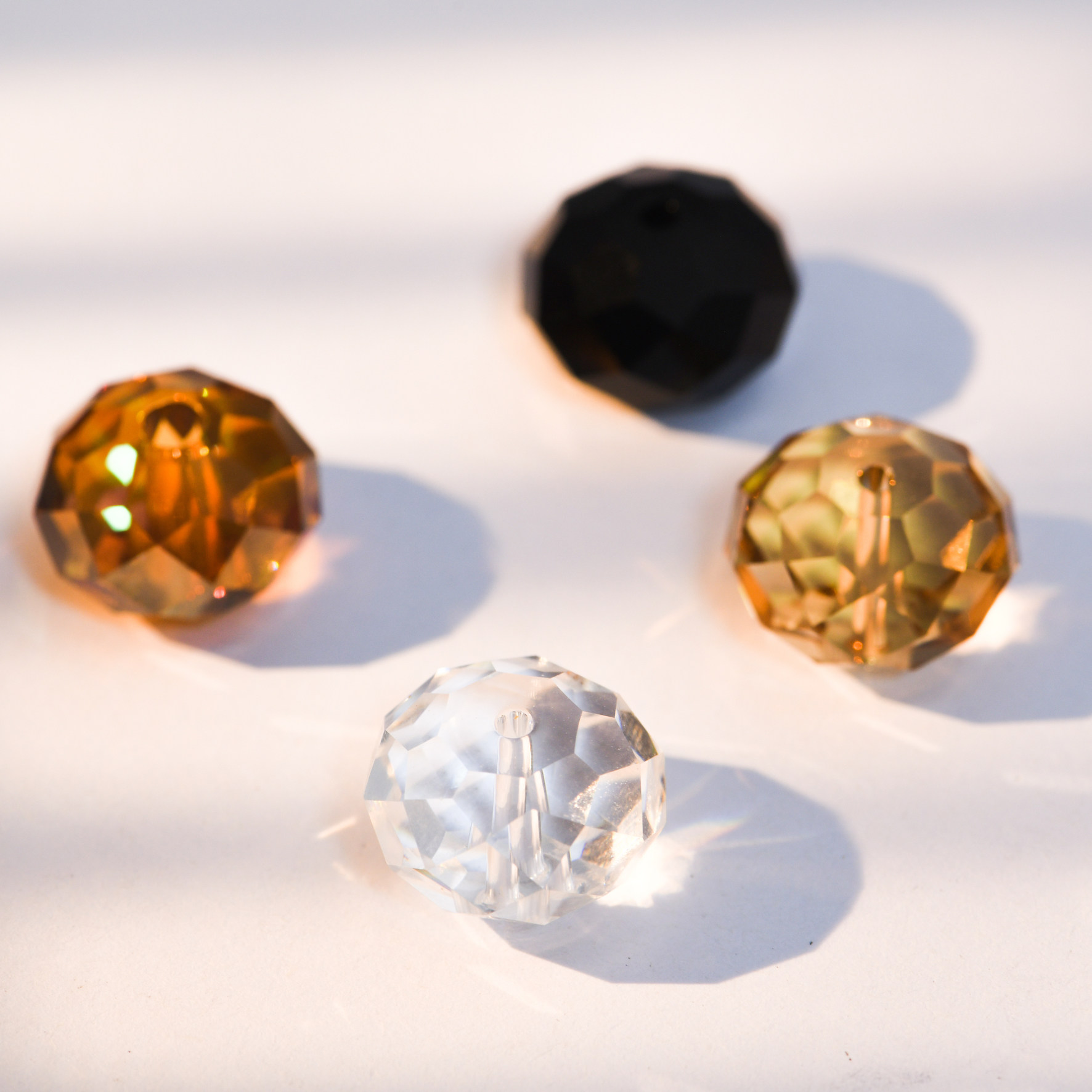 Shun Feng Spot Import Shijia Transparent Austrian Crystal 5040 Abacus Beads 18mm Shiny Strings Beads Diy Accessories