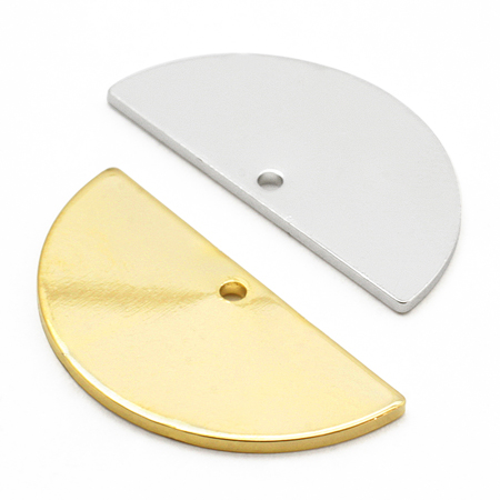 Shun Feng Spot Japan Kiwa Expensive and manufacture the metal sector sheet Single-hole Artisanal Earrings Diy Accessories