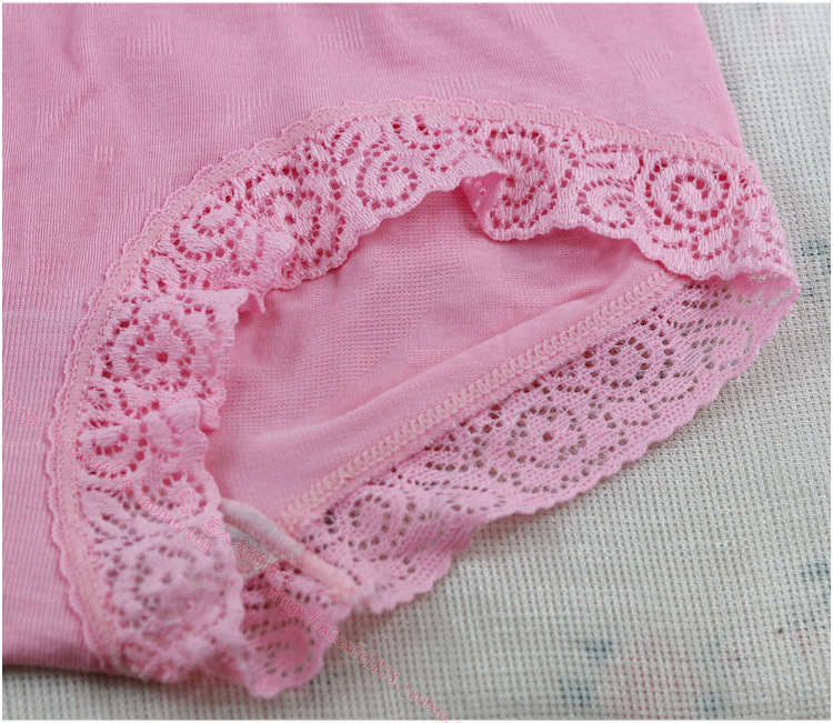 4 包邮 Lai Ying nữ thoải mái liền mạch cotton cao eo bụng không có dấu vết hông đồ lót cotton tam giác 9884 quan lot nu