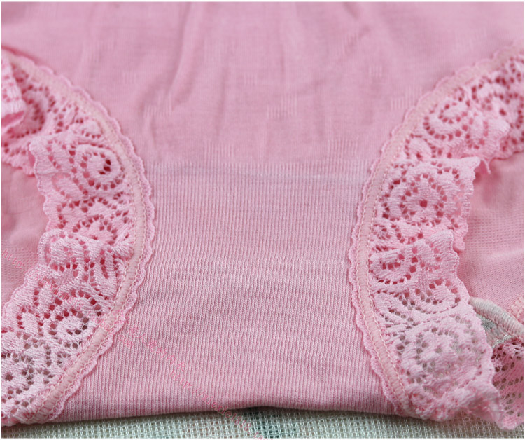 4 包邮 Lai Ying nữ thoải mái liền mạch cotton cao eo bụng không có dấu vết hông đồ lót cotton tam giác 9884 quan lot nu