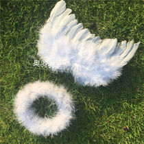 Handmade BJD doll wings cute mini wings feather angel wings cosplay children shooting props