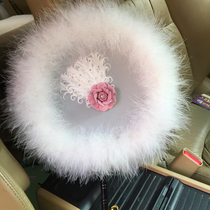 Feather Fan Silk Ensemble Fan Palace Fan Drama Group Shooting Props Stage Performance Items Craft Fan Ancient Dress Writing Truth