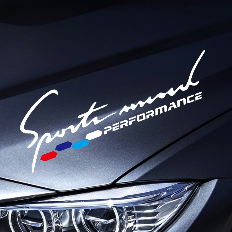 Car hood sticker headstock Hood Sticker Personality Retrofit Lamp Brow with reflective sticker Waterproof Sports Pull Flowers 