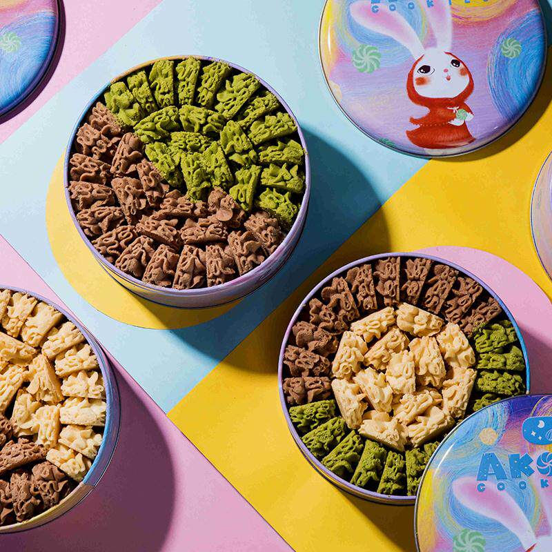 (Shun Feng) AKOKO Cookie Net Red Handmade Cookie Durian Biscuit Coffee Matcha Cookie Not CHIKO