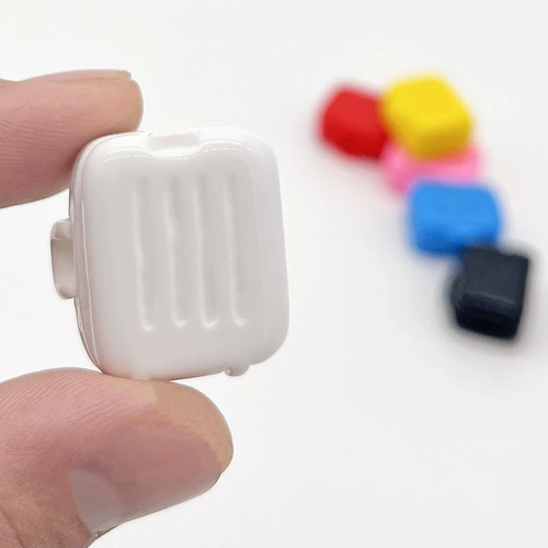 Реалистичный чемодан, аксессуар, креативный кремовый кукольный домик с аксессуарами ручной работы, «сделай сам»