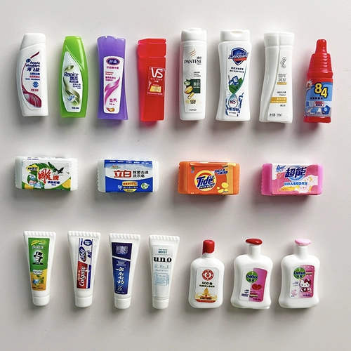 Маленький реалистичный кремовый круглосуточный магазин, аксессуар, кукольный домик ручной работы с аксессуарами, «сделай сам»