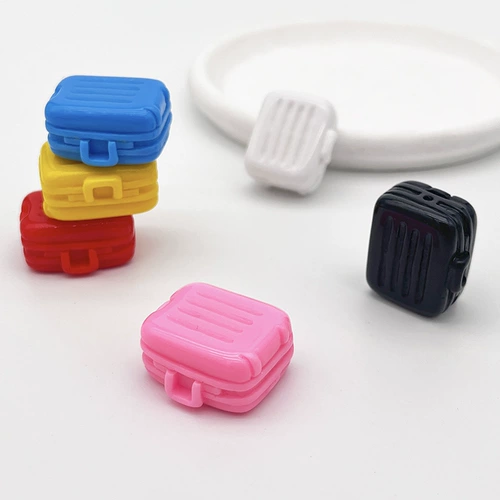 Реалистичный чемодан, аксессуар, креативный кремовый кукольный домик с аксессуарами ручной работы, «сделай сам»