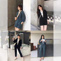 MALI 2019 spring new fashion Korean loose casual blazer women thin small set ZQ