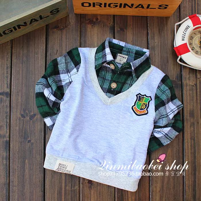 Chemise garcon à manche longue - Ref 2078317 Image 27