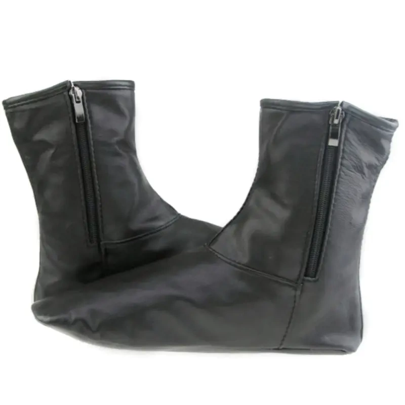 Pure Sheepskin Winter Warm High-End Floor Socks for the Elderly, Unisex Genuine Leather Floor Socks, Leather Socks