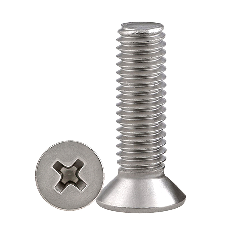 M1 6*3-16mm cross flat head screw authentic 304 stainless steel countersunk head machine screw miniature electronic bolt